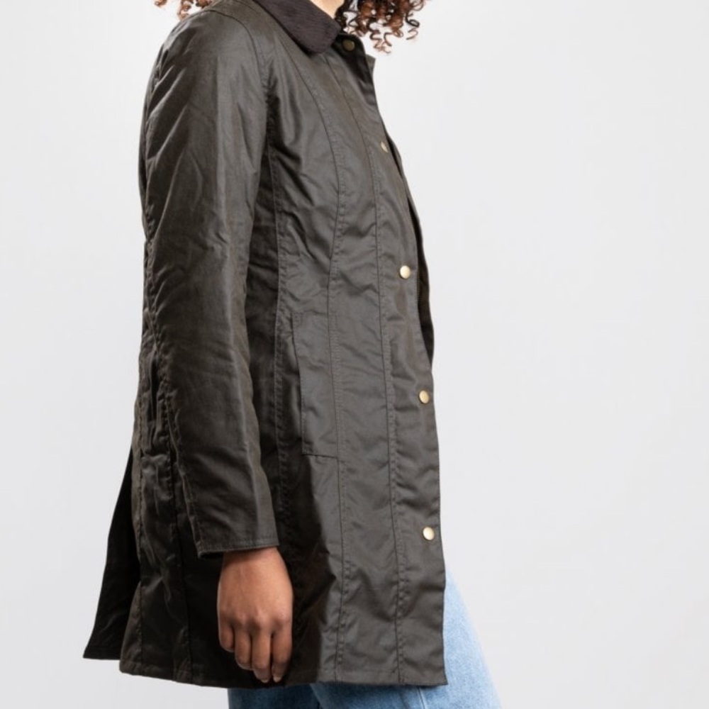 Barbour Belsay Wax Jacket Size 18 US - Picture 2 of 12